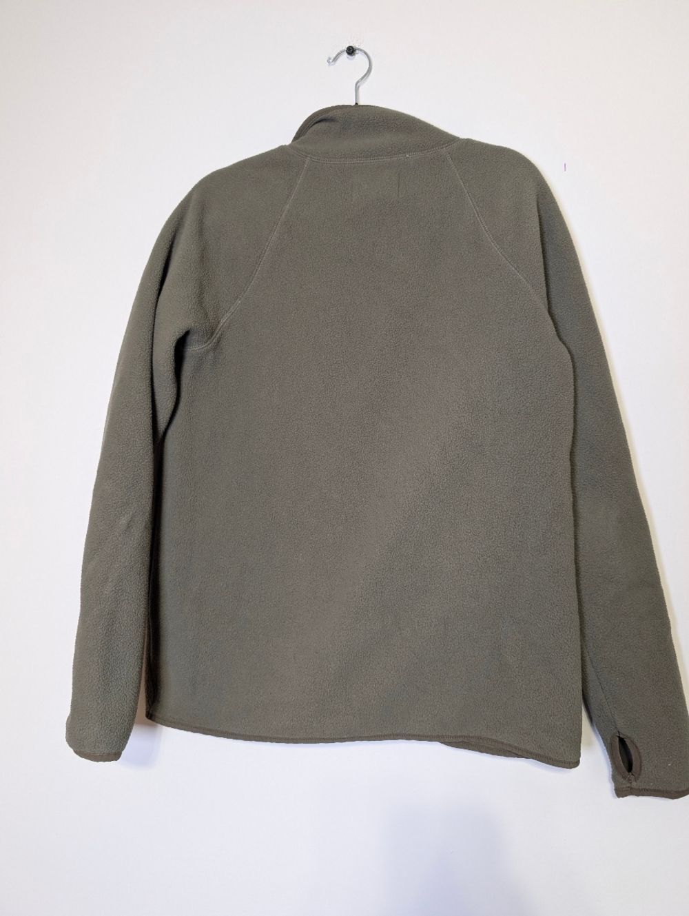 MWL Madewell Betterfleece Zip Quilted-Pocket Jacket XS Pressed Sage Gorpcore - Picture 3 of 9